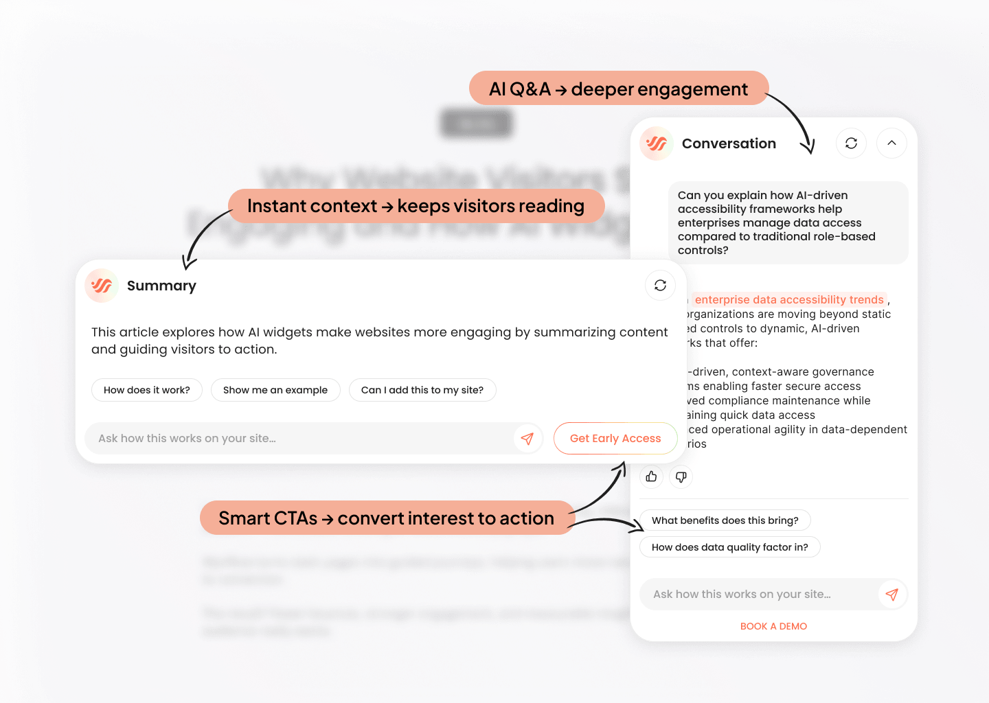 Preview of AI Widgets